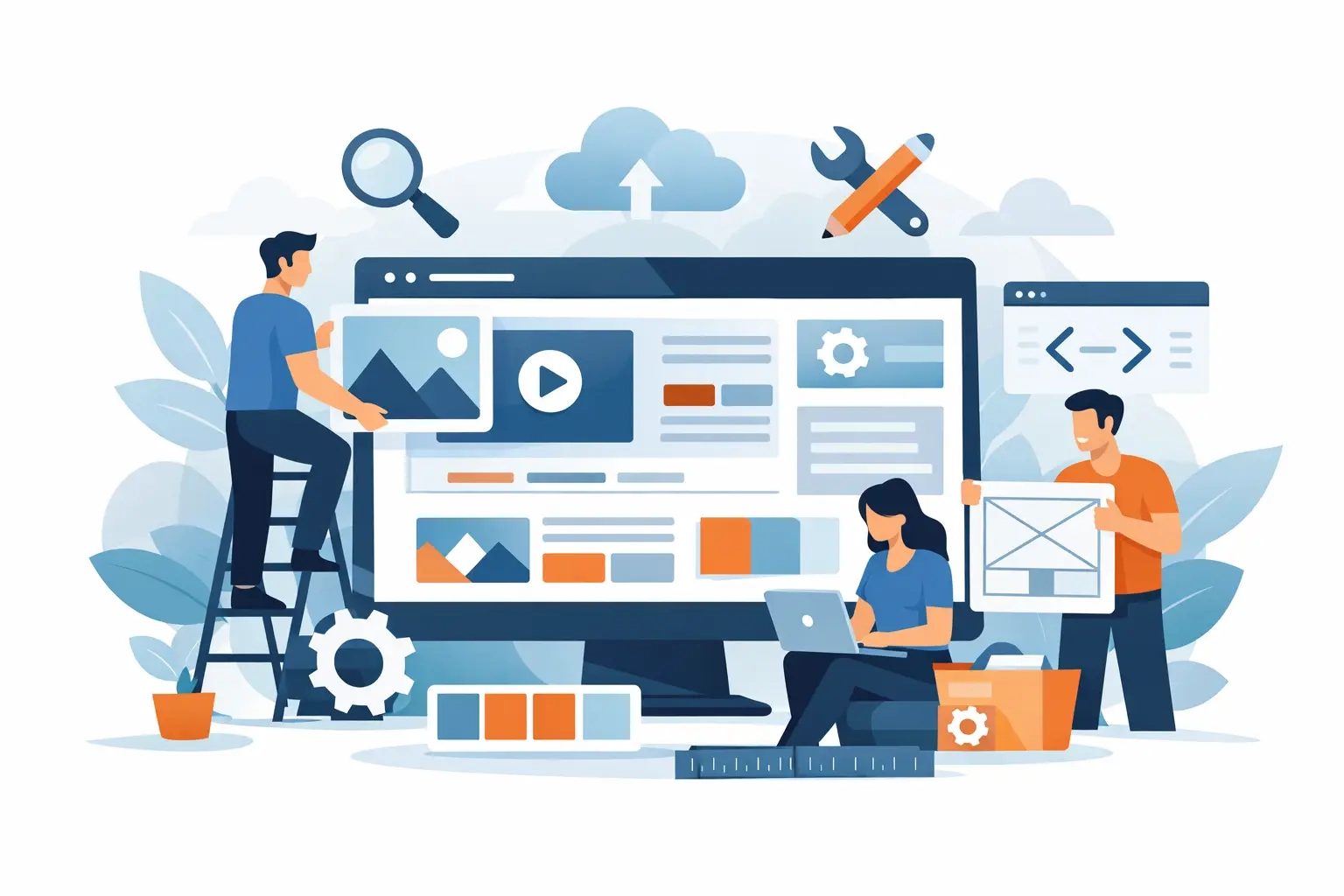 Moxy Web - What does building a website involve?