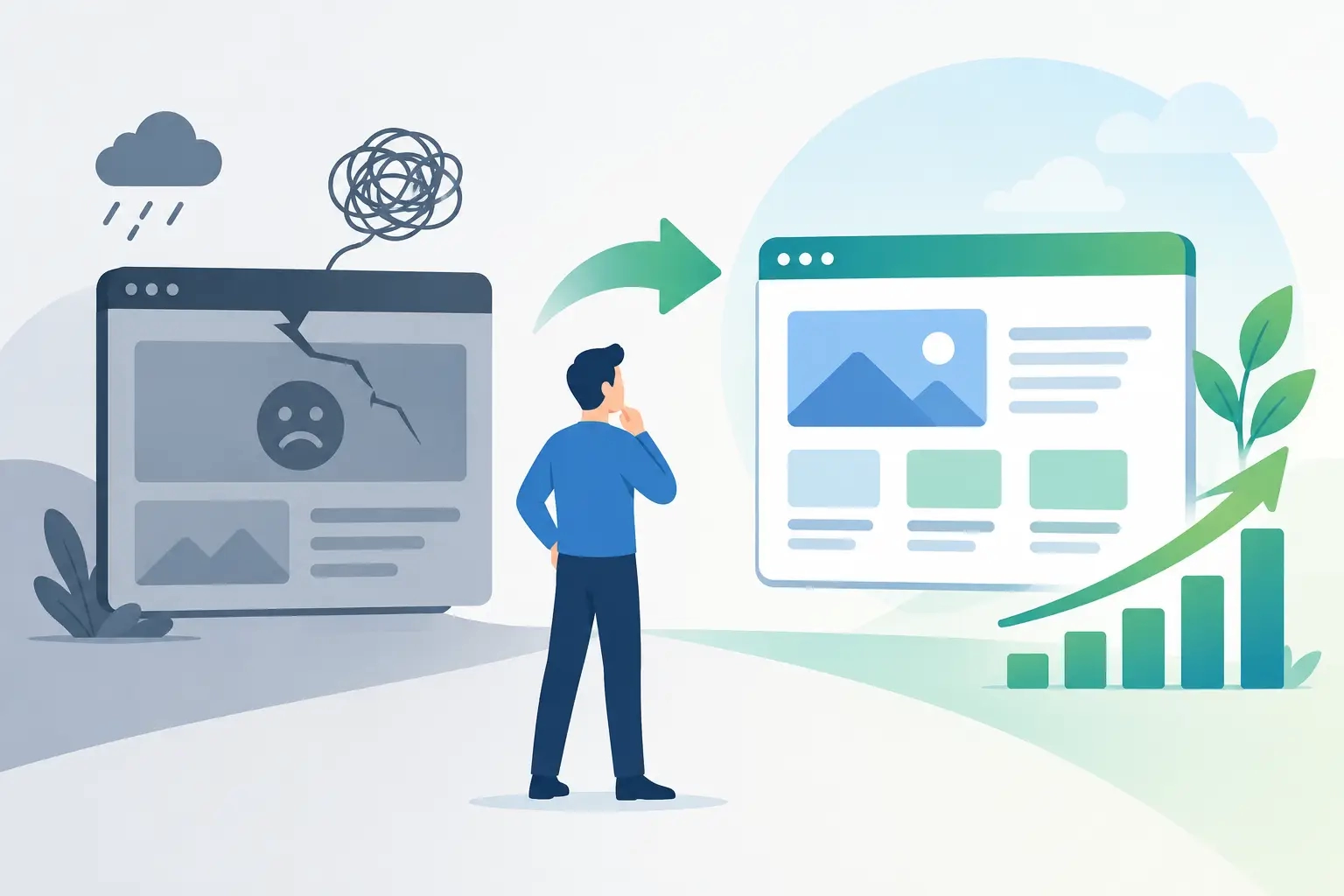 Moxy Web - A website redesign case study: from problem to growth